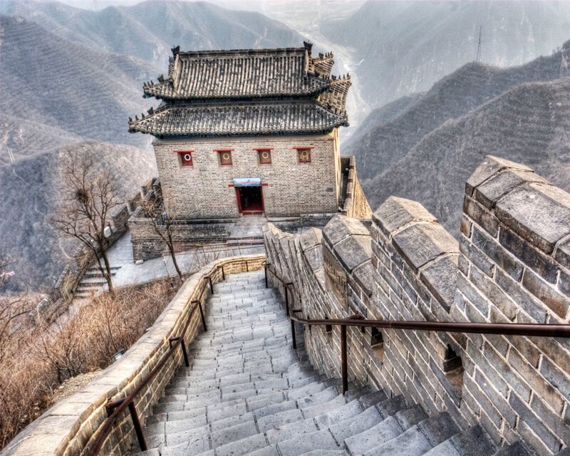 Great Wall Watchtower — Gray, Dramatic