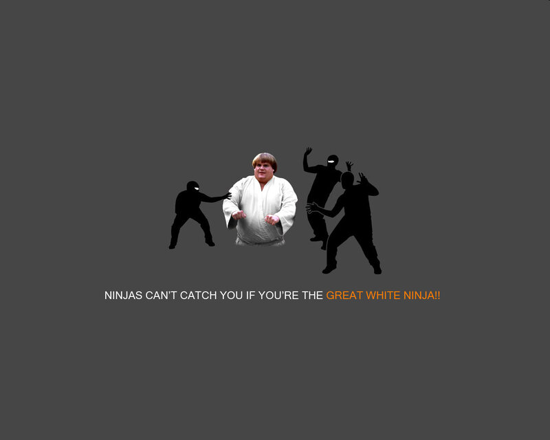 Great White Ninja Meme