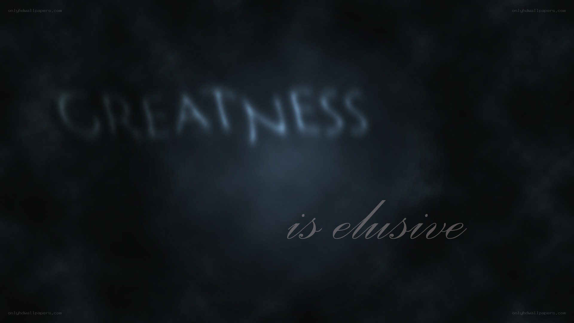 Greatness is elusive