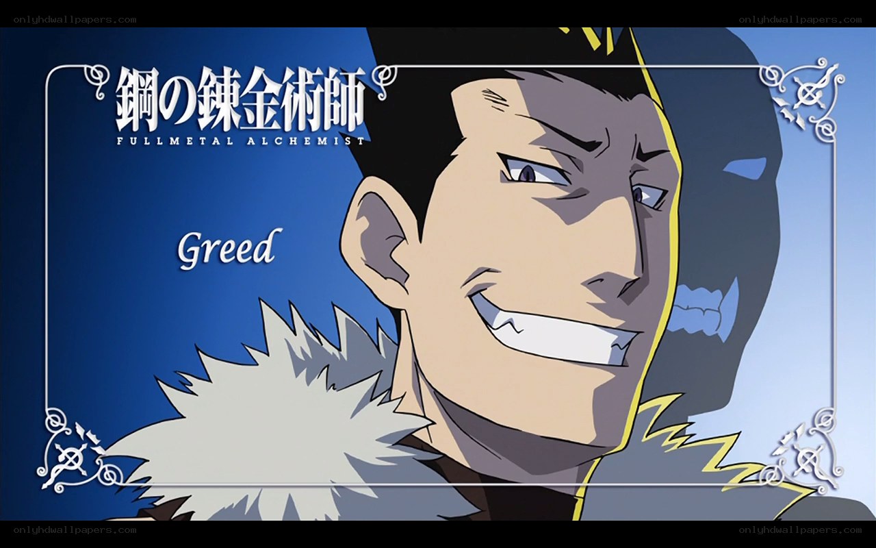 Greed character from Fullmetal Alchemist