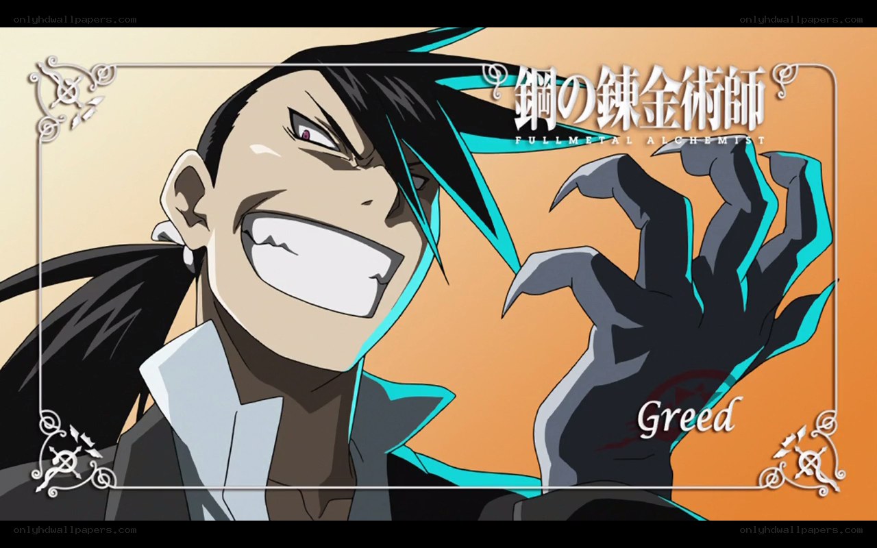 Greed from Fullmetal Alchemist