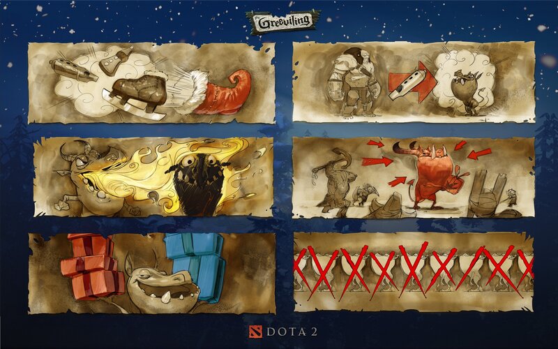 Greedyling concept art
