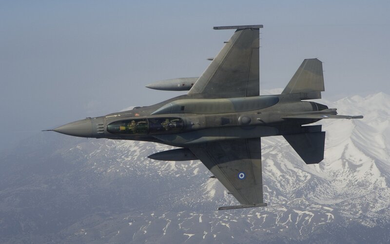 Greek F-16 Fighter Jet