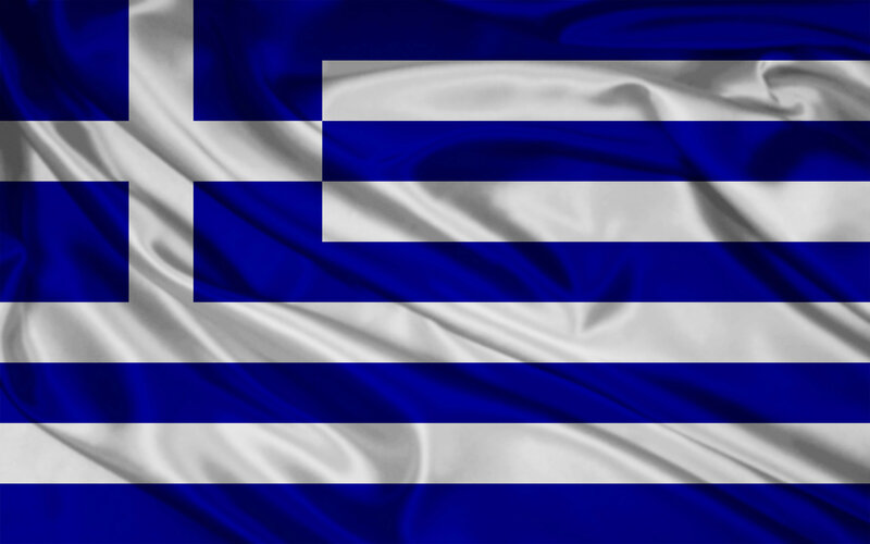 Greek Flag Fabric