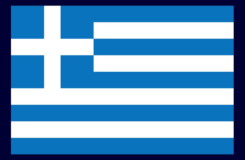 Greek national flag