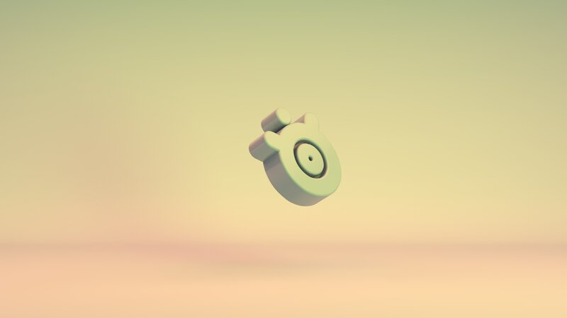 Green 3d Logo