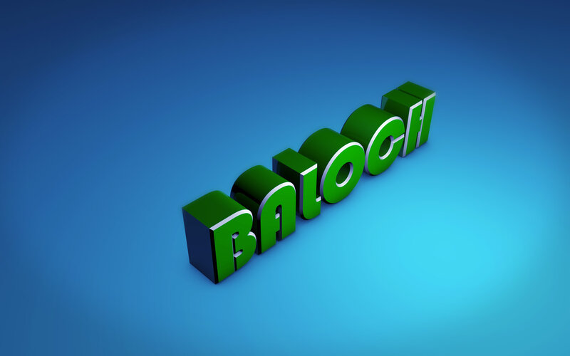 Green 3D Text