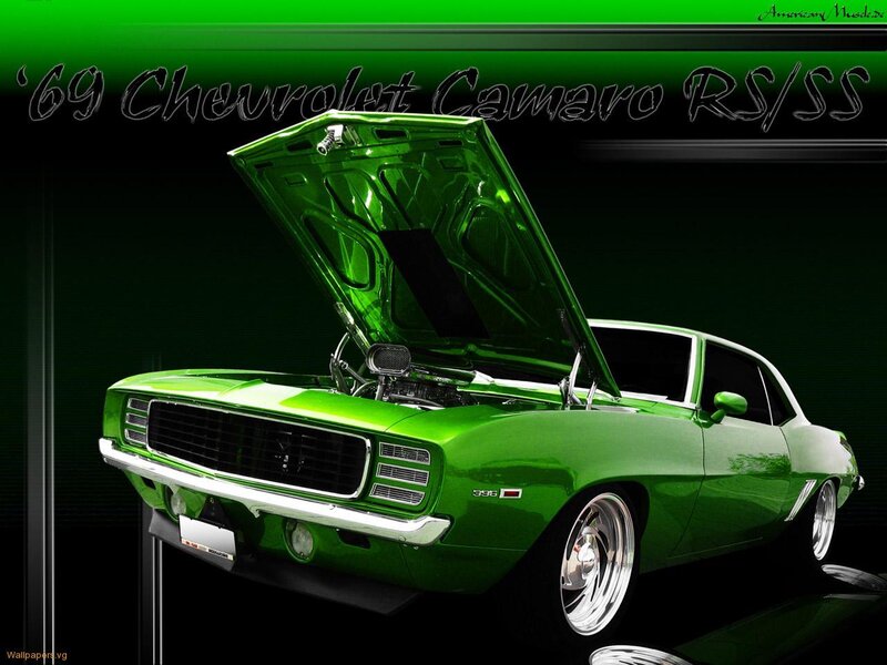 Green '69 Camaro RS/SS