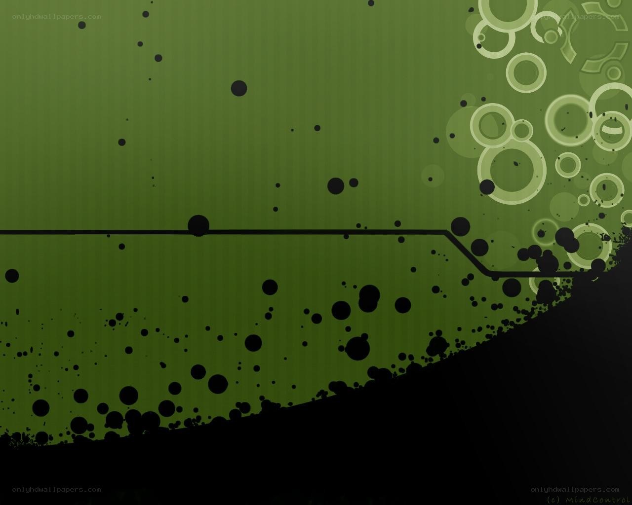green abstract background