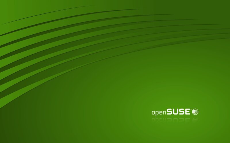 Green Abstract Background — Calm, Logo, Opensuse