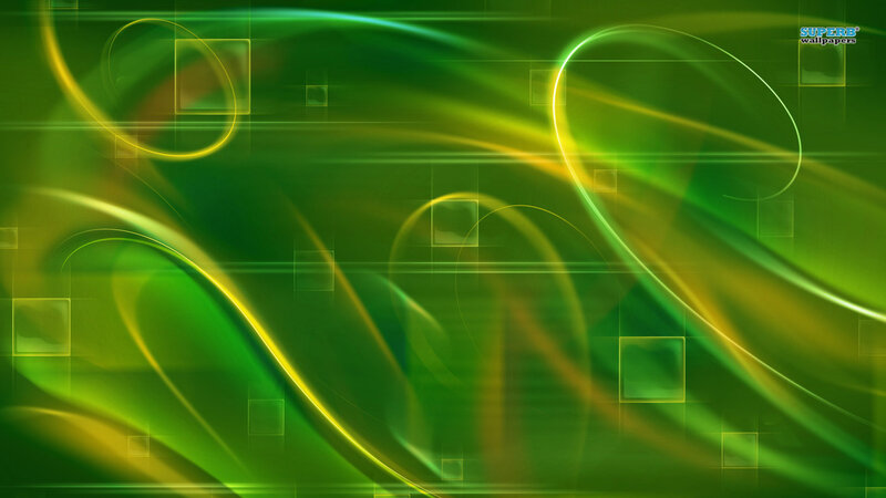 Green Abstract Background — Dynamic, Circles