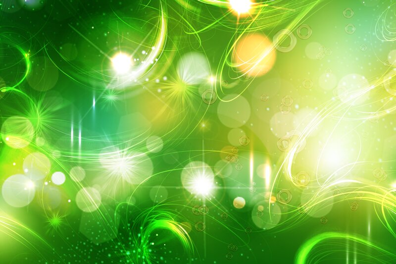 Green Abstract Background — Energetic
