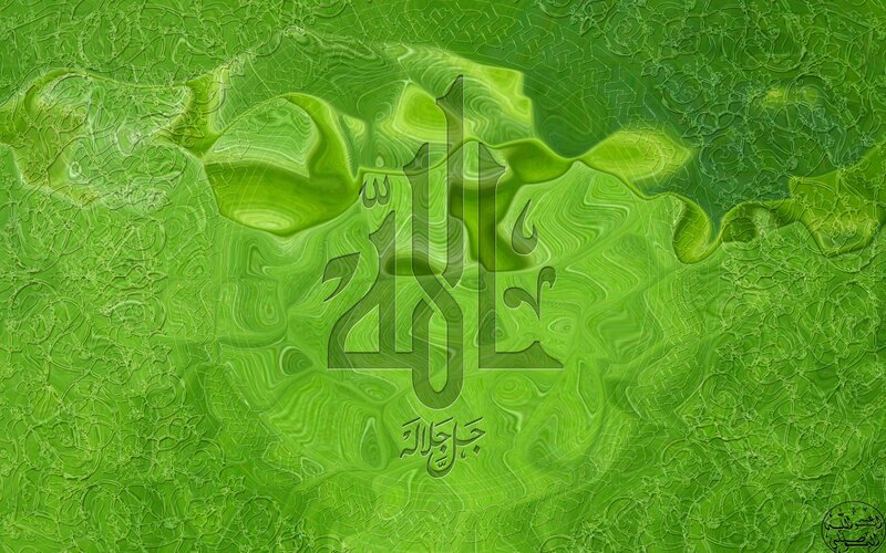 Green Abstract Background — Serene, Digital Art