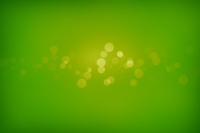green abstract bokeh background