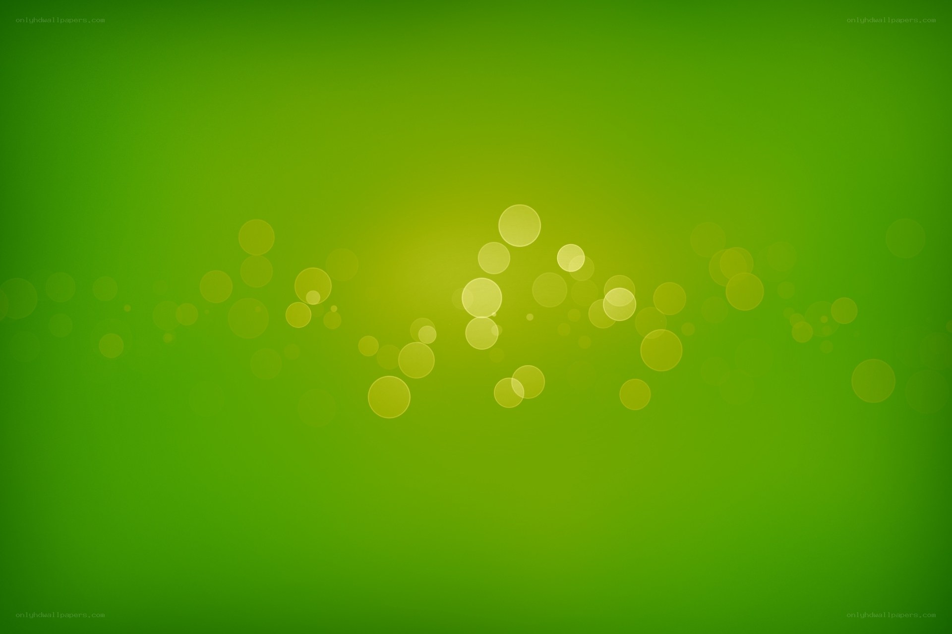 green abstract bokeh background