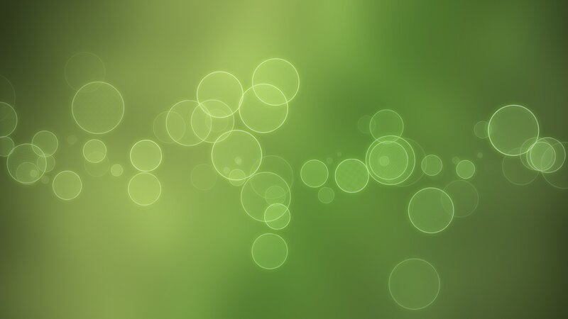 green abstract circle pattern
