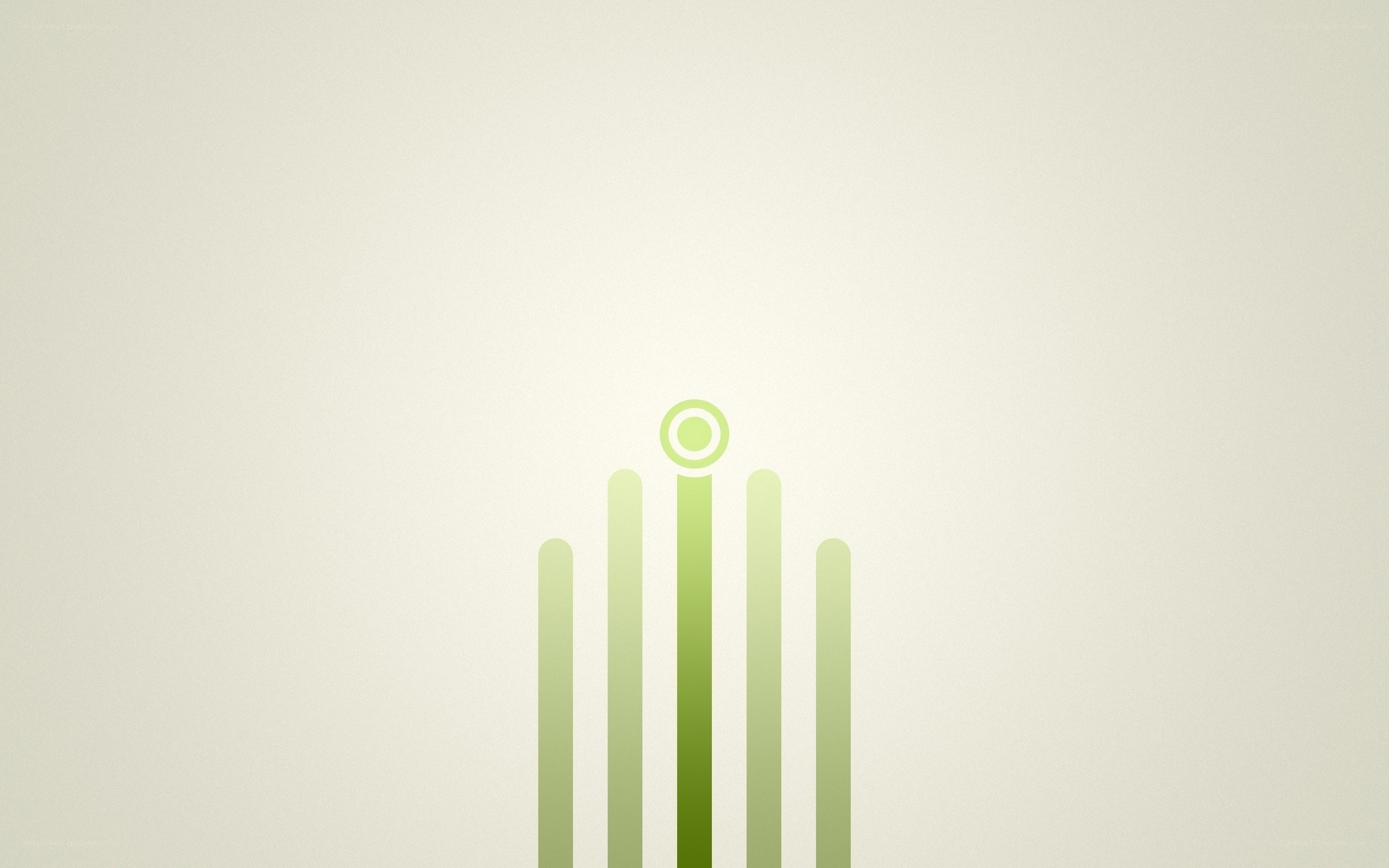 green abstract design
