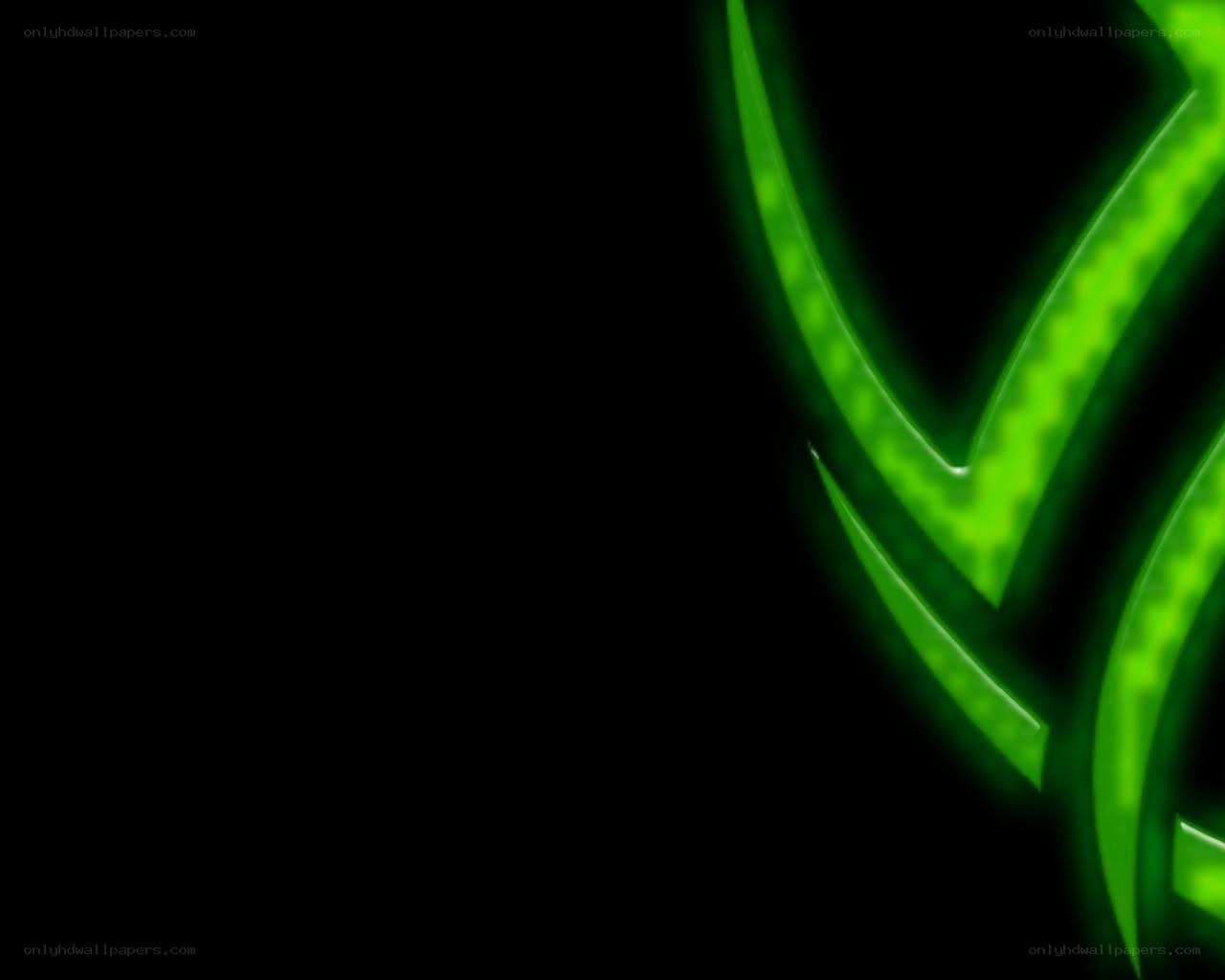 green abstract design