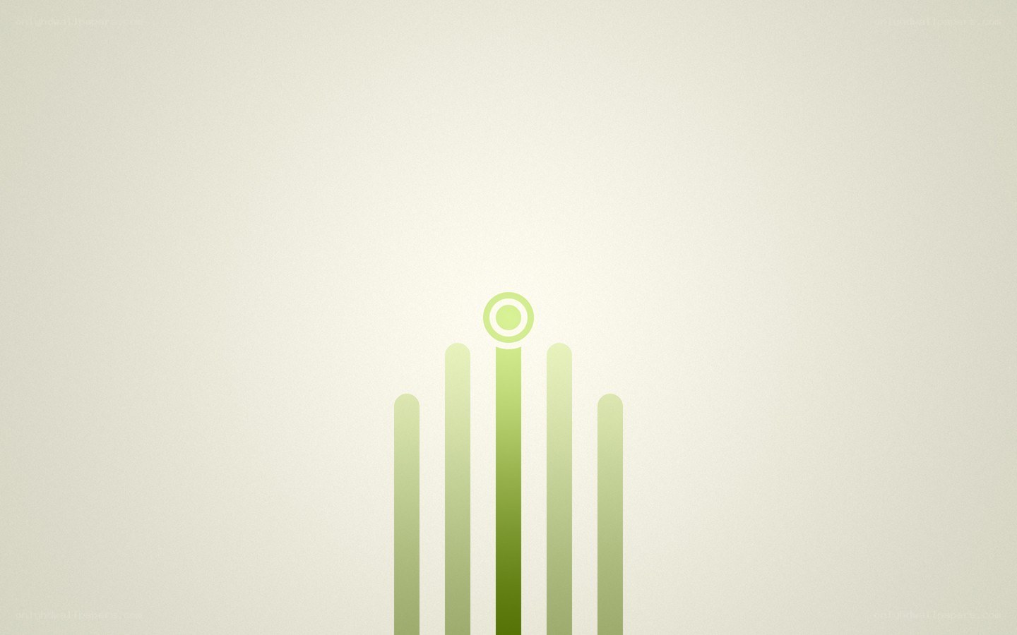 green abstract design