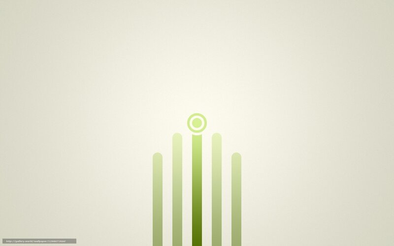 green abstract design