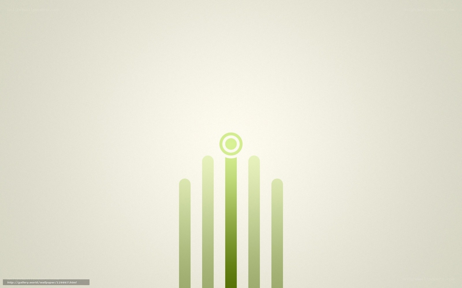 green abstract design