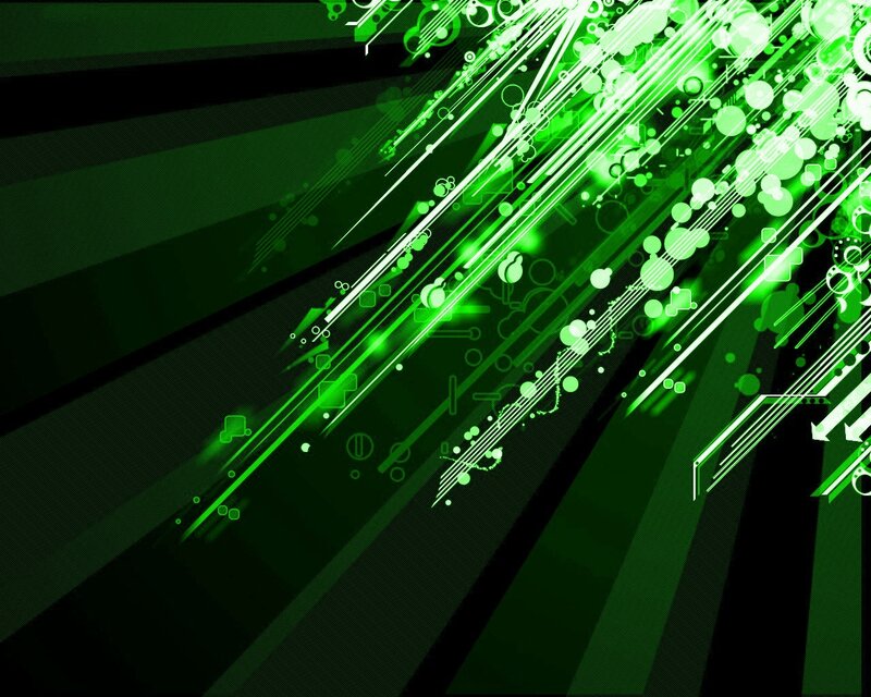 green abstract digital background