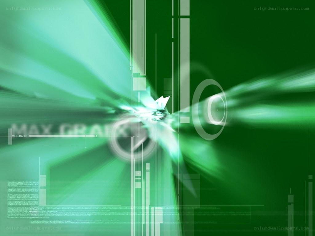 green abstract digital background