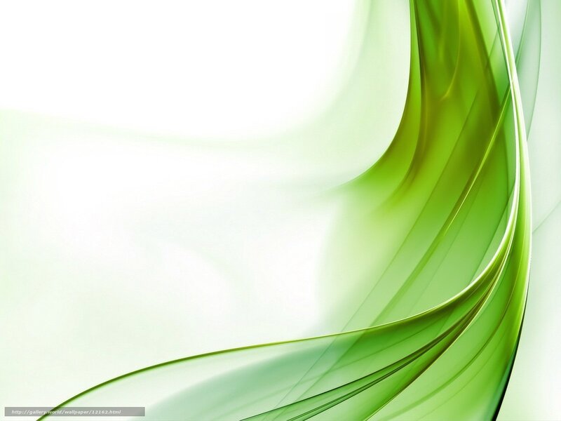 Green abstract flowing lines