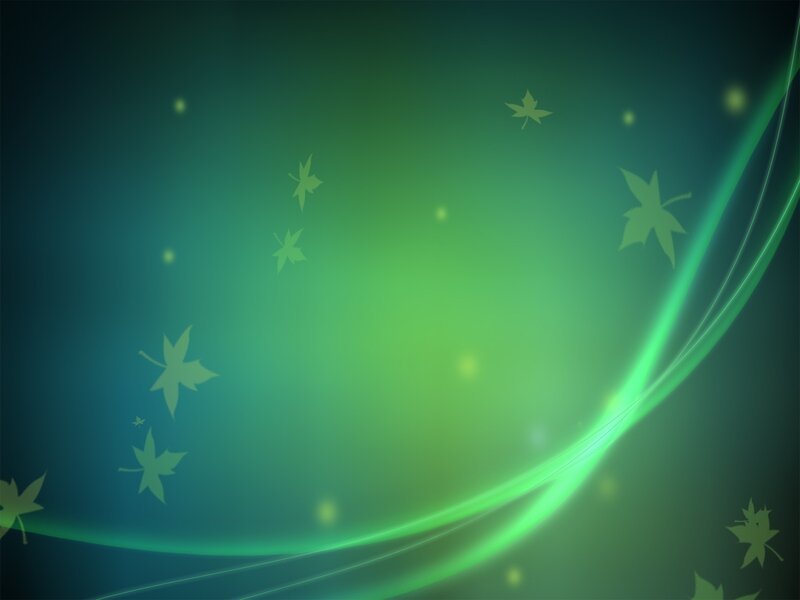Green abstract leaf background