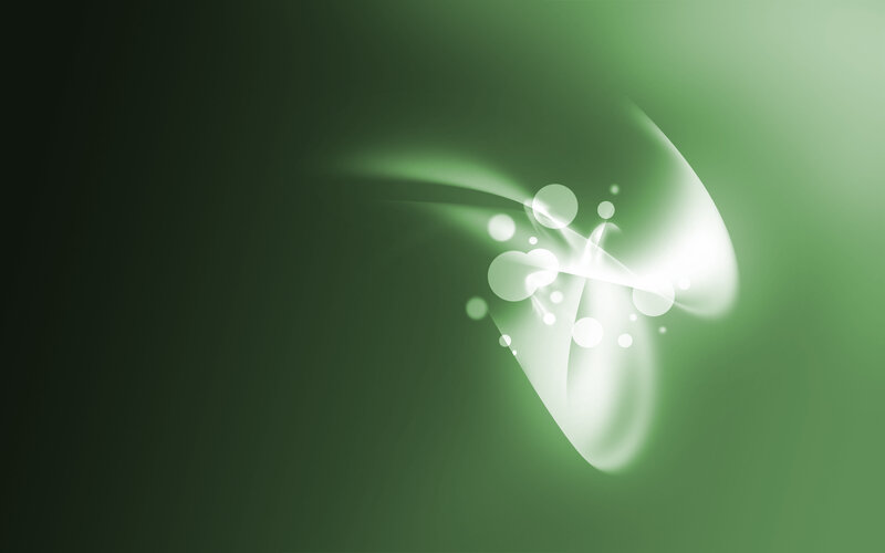 green abstract light design