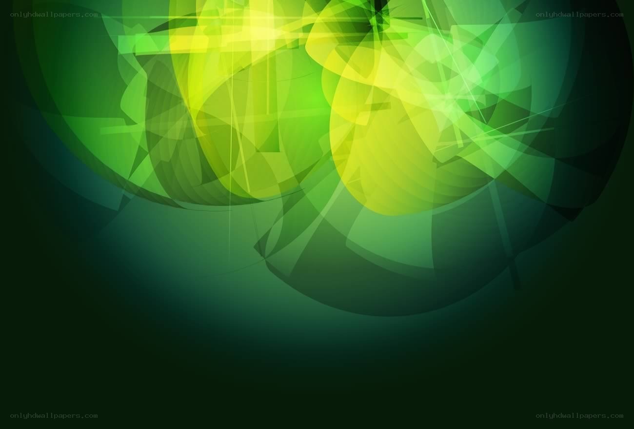 green abstract light design