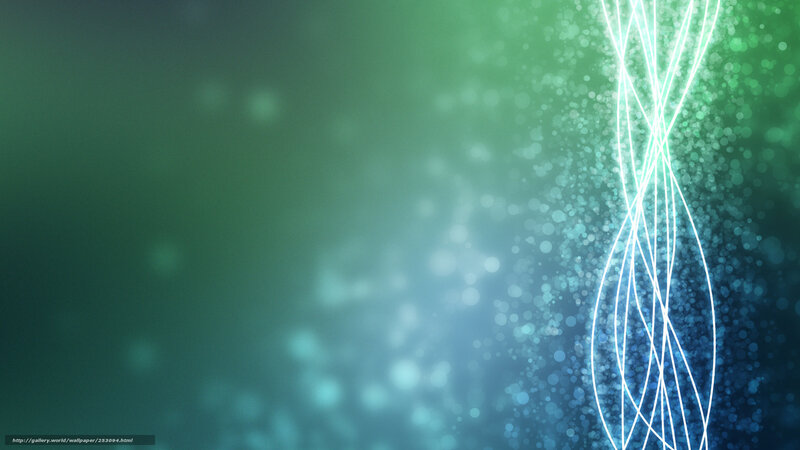 green abstract light lines