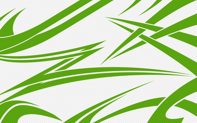 Green Abstract Lines