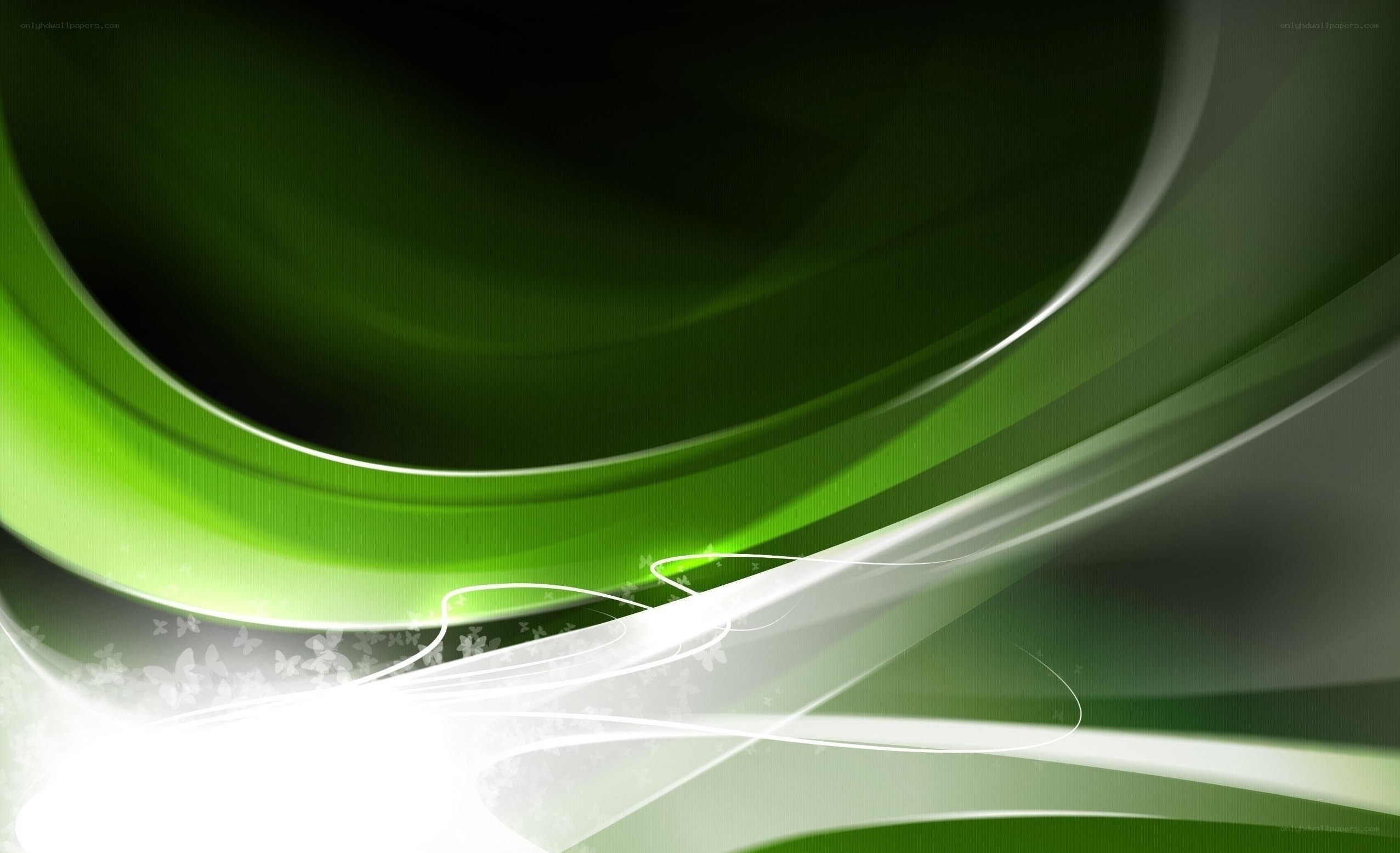 Green abstract motion background