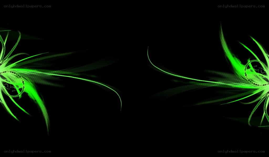 green abstract motion design
