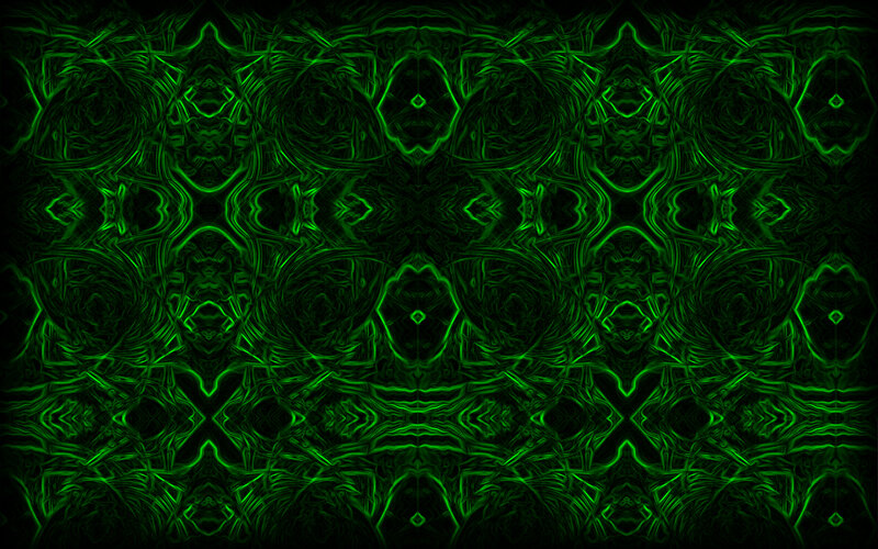 green abstract pattern