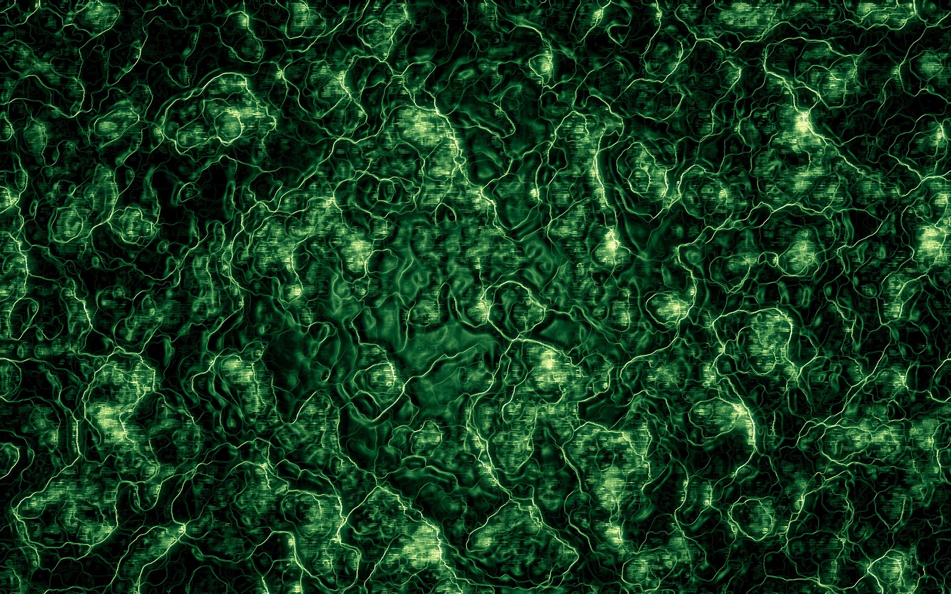 green abstract pattern