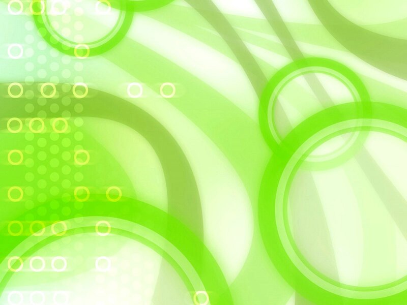 Green Abstract Pattern — Calm, Circles, Dots