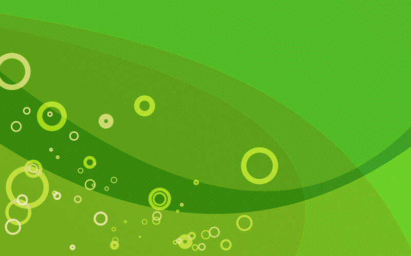 Green Abstract Pattern — Calm, Circles, Waves