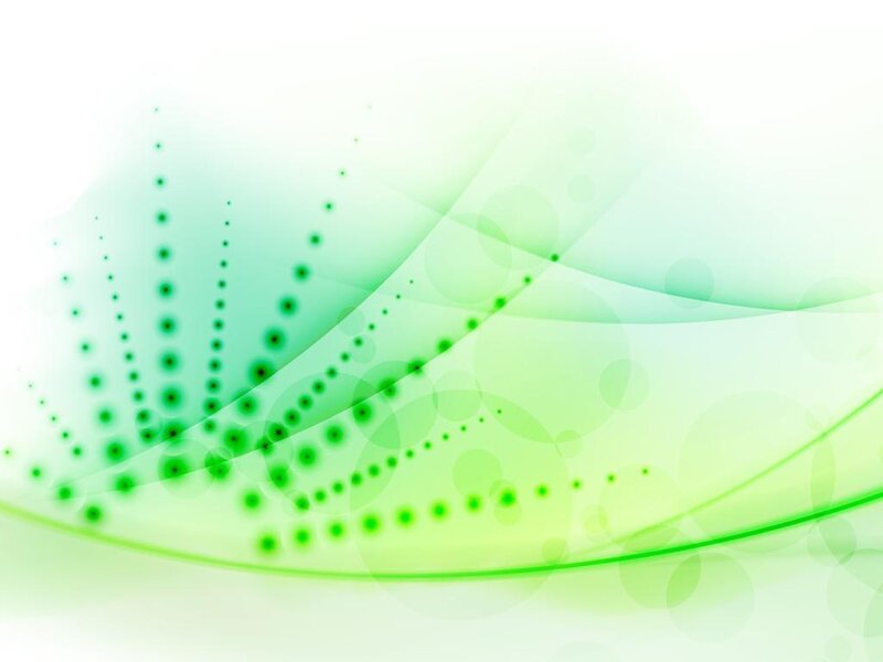 Green Abstract Pattern — Calm, Dots