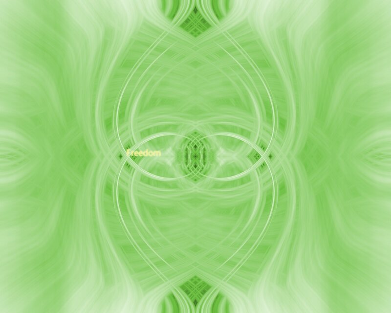 Green Abstract Pattern — Calm, Text