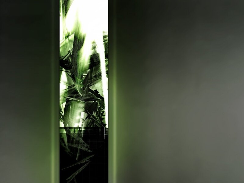 Green Abstract Pattern — Dark, Light