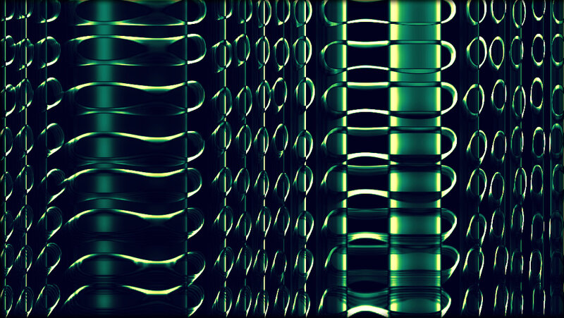 Green Abstract Pattern — Dark