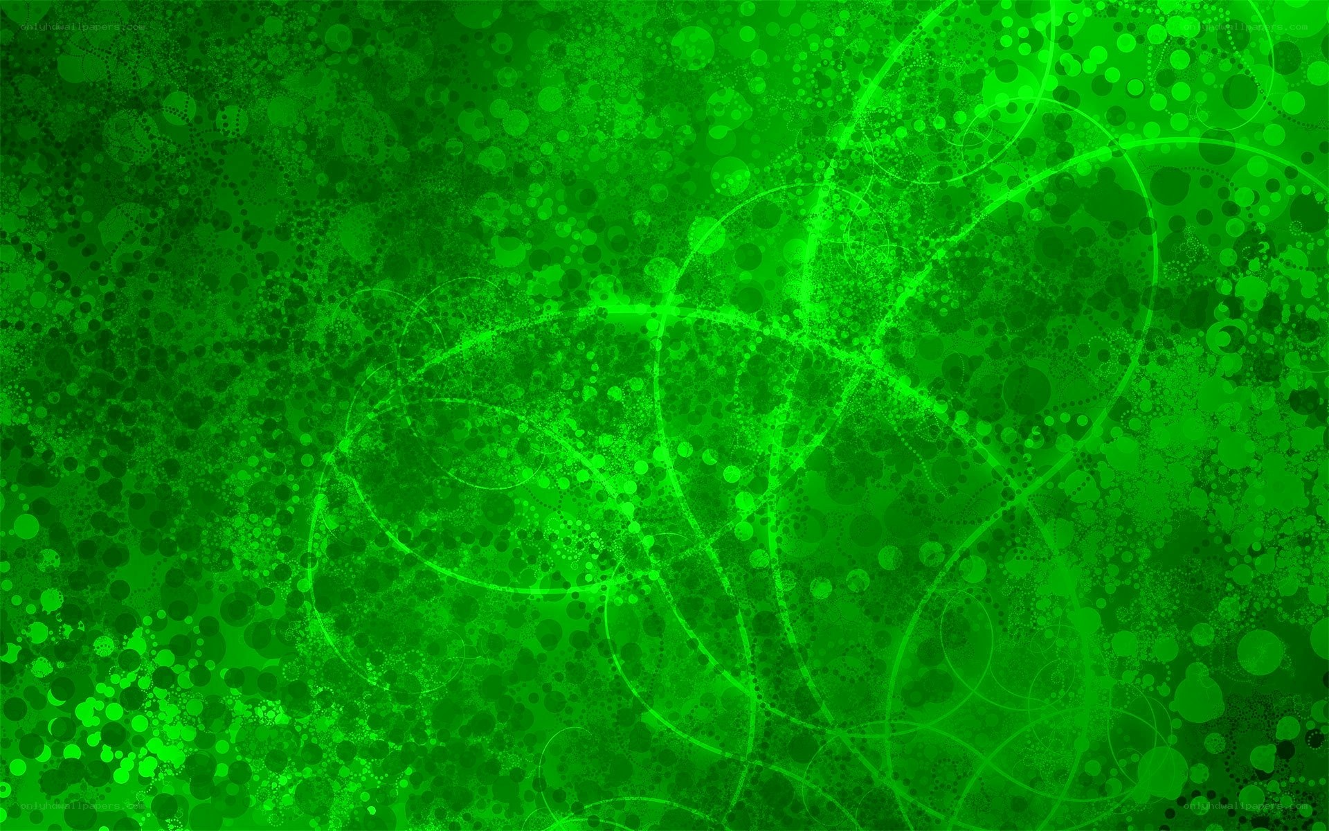 green abstract pattern