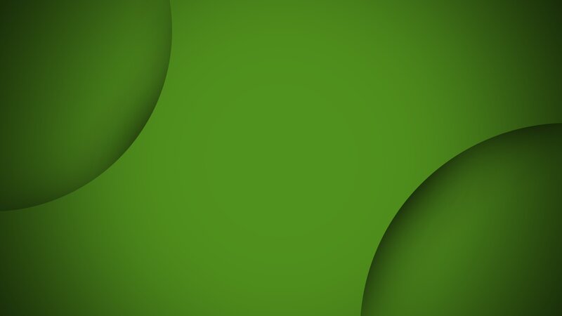 Green Abstract Shapes — Calm, Curved Shapes