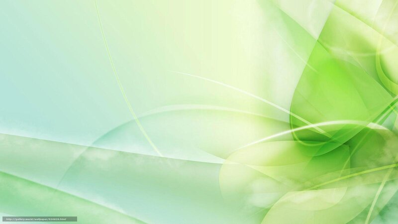 Green Abstract Shapes — Calm, Curves, Light
