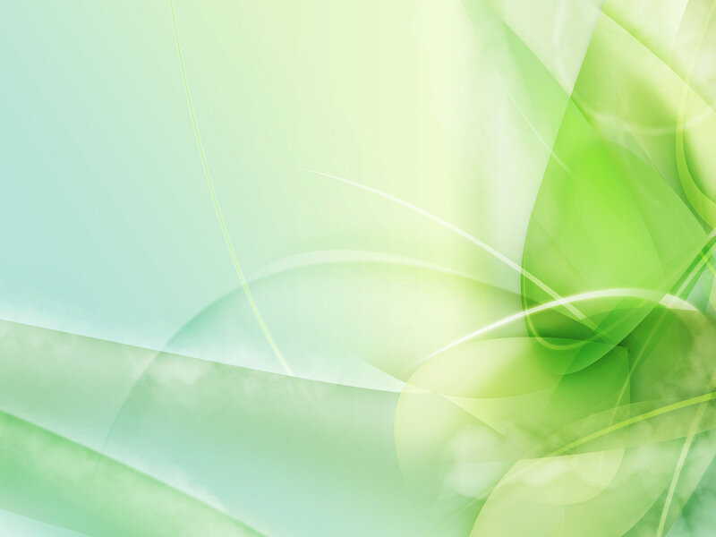 Green Abstract Shapes — Calm, Curves, Lines