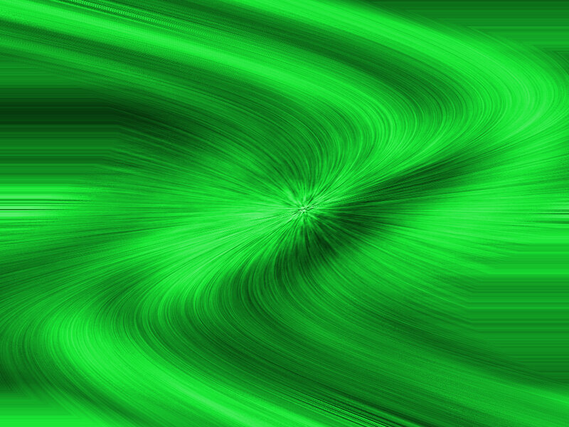 green abstract swirl pattern