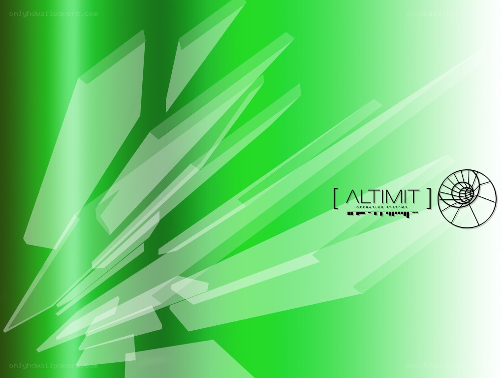 green abstract technology background