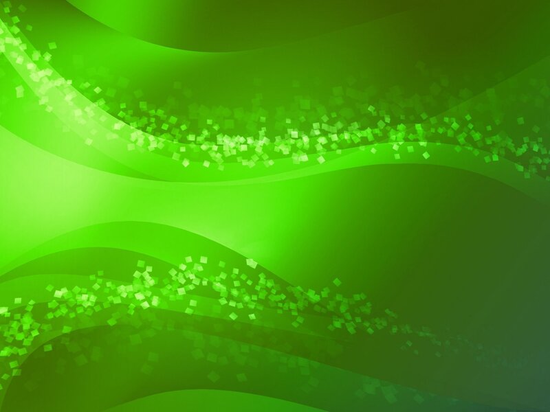 green abstract wave background